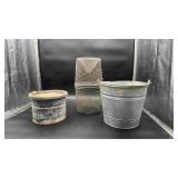 Minnow Bucket & Pail with Handle