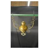 B & H No 4 Radiant Hanging Oil Lamp (Incomplete)