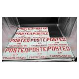 No Trespassing Signs