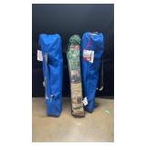 Two Quad Chairs and a Cot