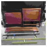 Wood Sleigh Bed Frame