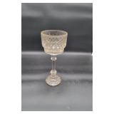 Shannon Crystal Slovakia Pedestal Candle Holder