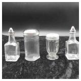 Set of Two  Salt and Pepper Shakers and Two misc S