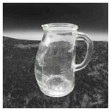 Glasco Pot Belly Glass Measuring Pitcher