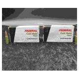 2 Boxes Federal Gold Medal Match Rifle Cartridges