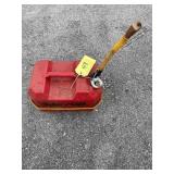 Butz Red Metal 2 1/2 Gallon Gas/Kerosene Can