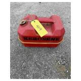 Butz Red Metal 2 1/2 Gallon Gas/Kerosene Can