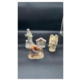 4 Religious Figurines