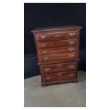 Wooden 6 Drawer Chest of Drawers