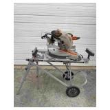 Rigid Miter Saw with Utility Vehicle