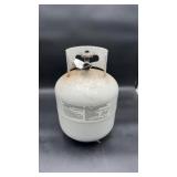 Partially Full Propane Tank