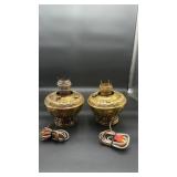 2 B & H No.89 Electric Oil Lamps