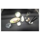 Various Glass and Porcelain Items