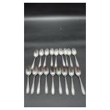 18 Silver Plate Oneida Spoons