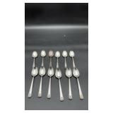 12 Silver Plate Spoons