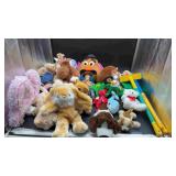 Large Tote of Misc Toys