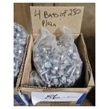 4 Bags Of Roofing Screws.