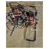 3 Husqvarna Electric pressure washers.