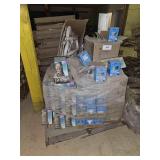 Pallet of light bulbs