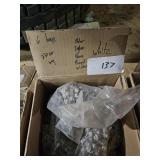 6 Bags Of Roofing Screws> Crimson Red.