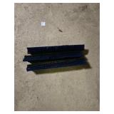 4 Push Broom Heads. 24" Long