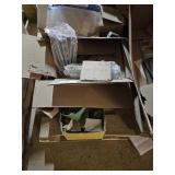 Selection Of Bolts, Peg Board Hooks & Face Shields