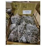 6 Bags Of Roofing Screws> Plain.