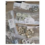 6 Bags Of Nuts & Washers. New In Pack.