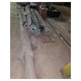 8 Rolls Of Linoleum Flooring.