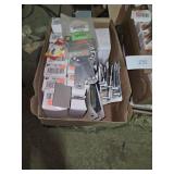 Hundreds Of Boxes Nails, Hangers & Fastners.