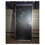 Commercial Walkthrough Metal Door.