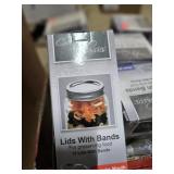 13 Boxes Of Canning Lids.