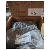 10 Bags Of Roofing Screws> Green.