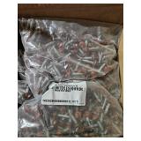 10 Bags Of Roofing Screws> Red.