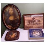 Box of Misc. Pictures and Picture Frames