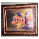 Max Streckenbach "Poppies" Still Life Print