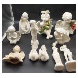 Box of Ceramic Angels