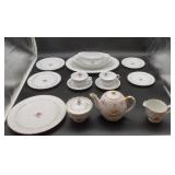 46 Pcs Royal Swirl Fine China