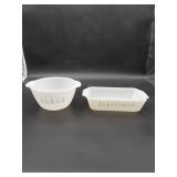 Fire King Candle Glow Mixing Bowl