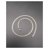 14K White Gold (stamped) Chain