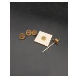 VFW Auxilliary Pin & Misc