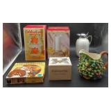 Misc. Decorative pieces some christmas