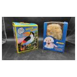 Baxter the Barking Dog and Talking Toucan Toys