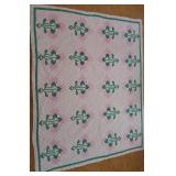 Pink Flower Quilt