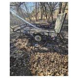 Utiltity Lawn Mower Trailer.