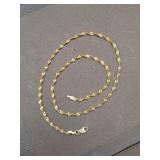 14K Yellow Gold (Stamped) Chain W/ Lobster Clasp