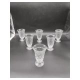 13 Fostoria Footed Iced Tea Glasses