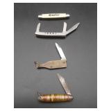 4 Misc Pocket Knives