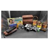 Vintage Cameras and Various Flashbulbs