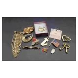 Goldtone Pins & Misc
